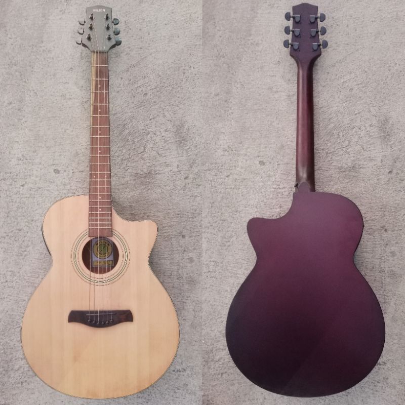 GITAR AKUSTIK ELEKTRIK Wilson WC-200C by GENTA ORIGINAL
