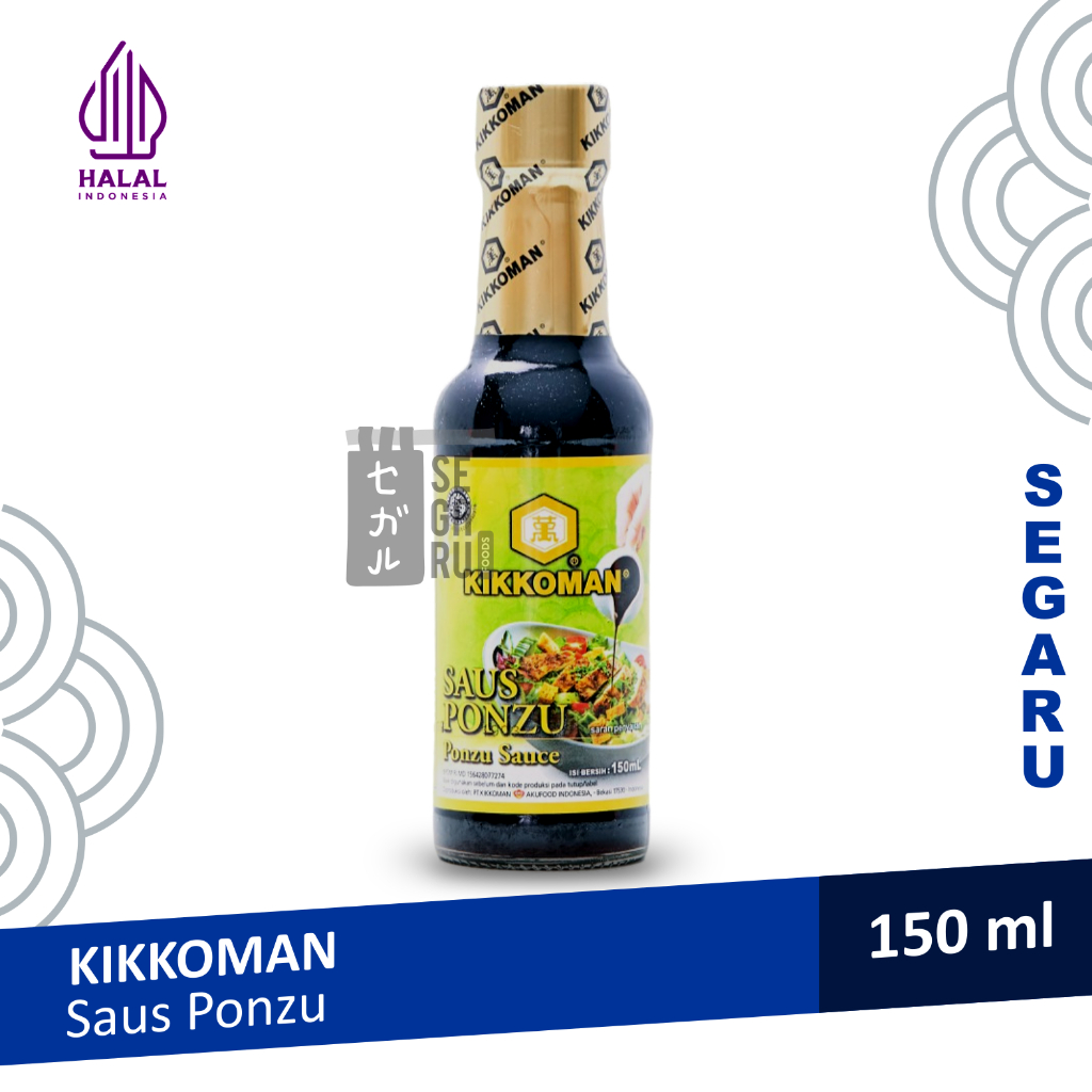 

Kikkoman Ponzu Sauce Halal | Saus Ponzu Dipping Shabu Shabu 150 ML