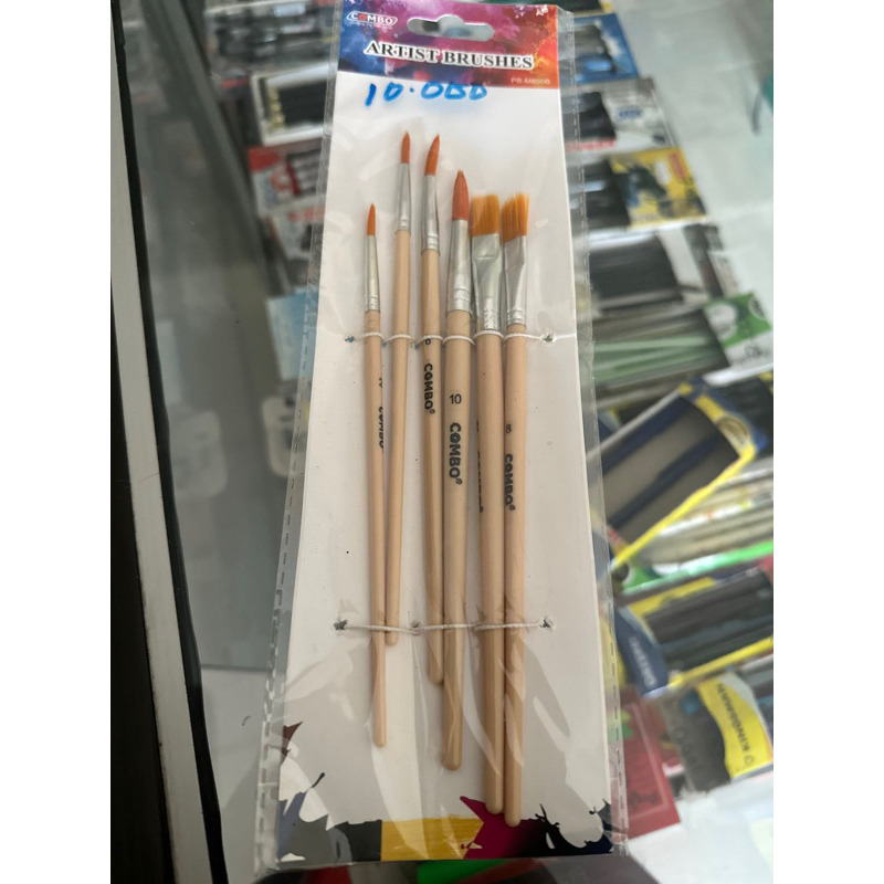 

kuas cat lukis lengkap no 2,4,6,8,12