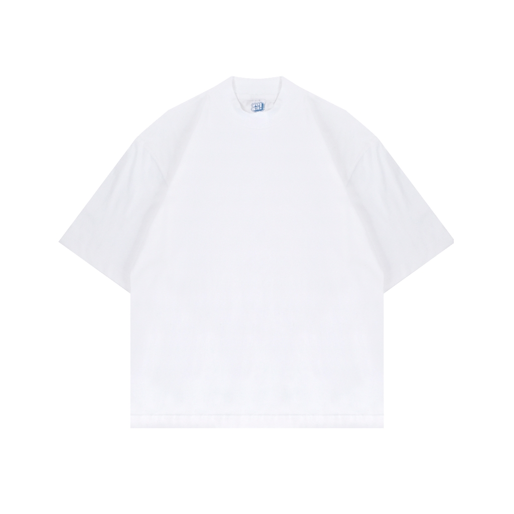 YUCK! Kaos Polos Oversize Bold Neck Heavyweight 20s - White