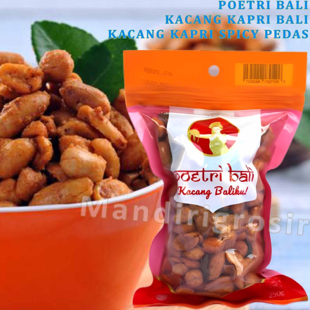 

Kacang Kapri Bali * Poetri Bali * Kacang Kapri Spicy Pedas * 250gr