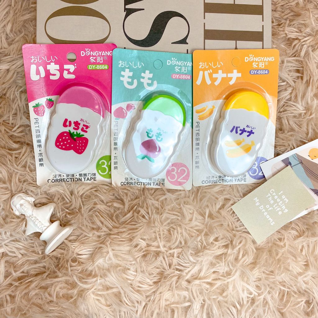

Correction Tape Bentuk Buah2an Lucu Welll