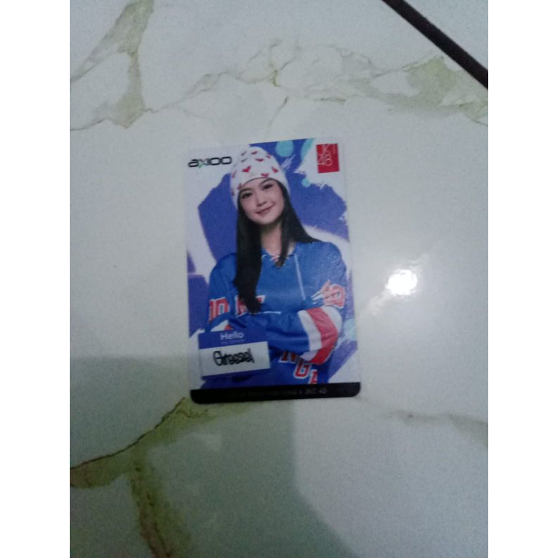 PC AXIOO GREESEL JKT48 (PHOTOCARD AXIOO X JKT48 GREESEL)