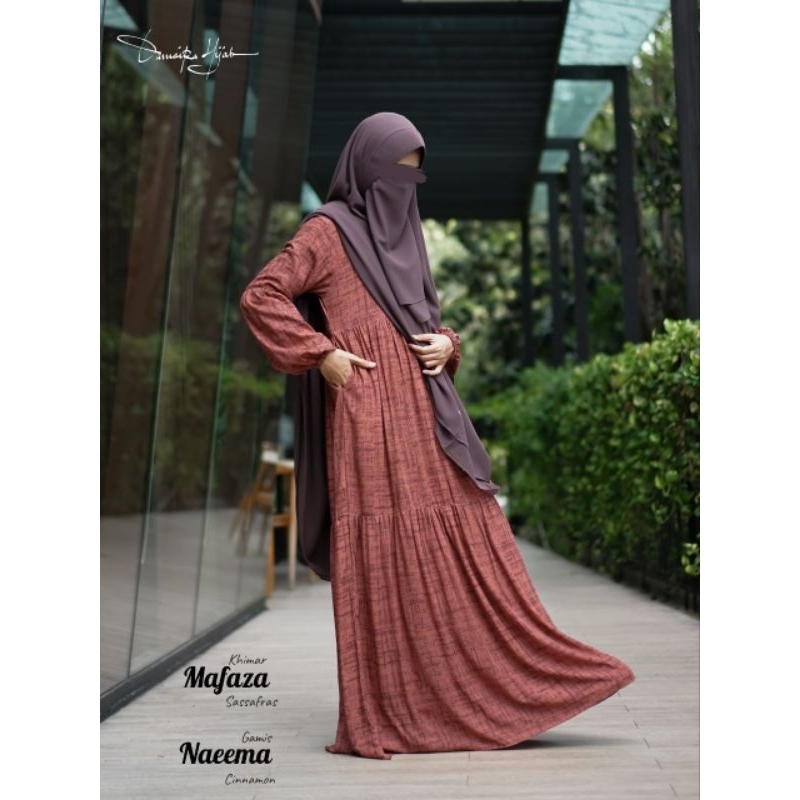 Gamis rayon Daily dress Naeema | gamis daily | gamis rayon by damaira hijab