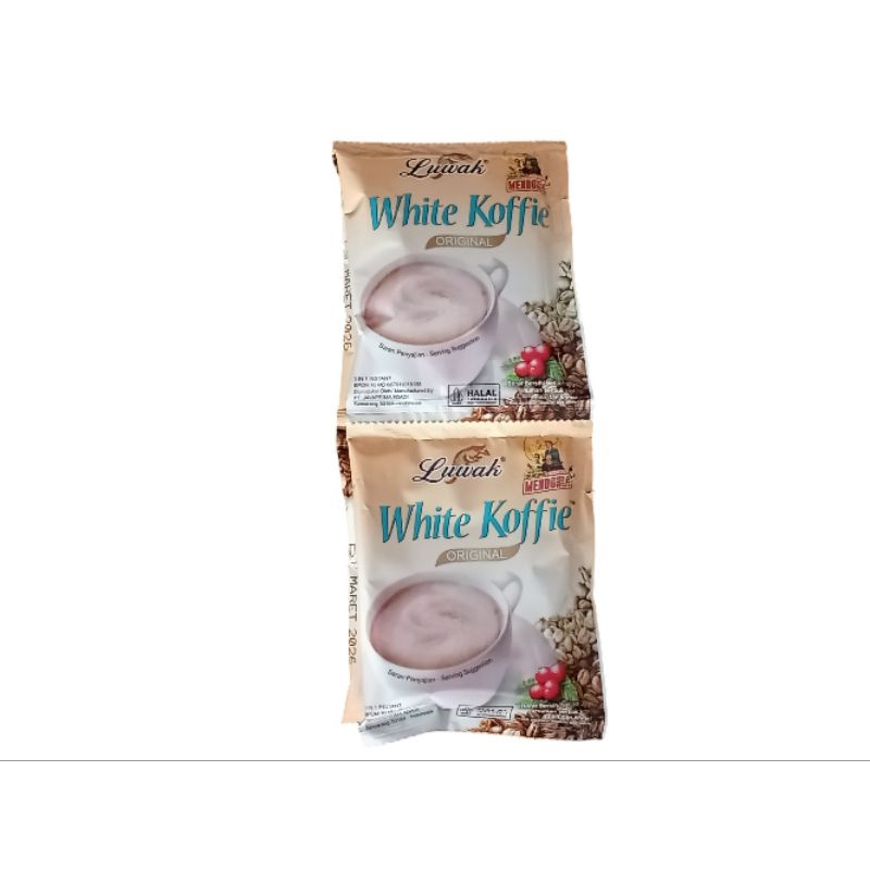 

Luwak White Koffie 20g x 10 Sachet