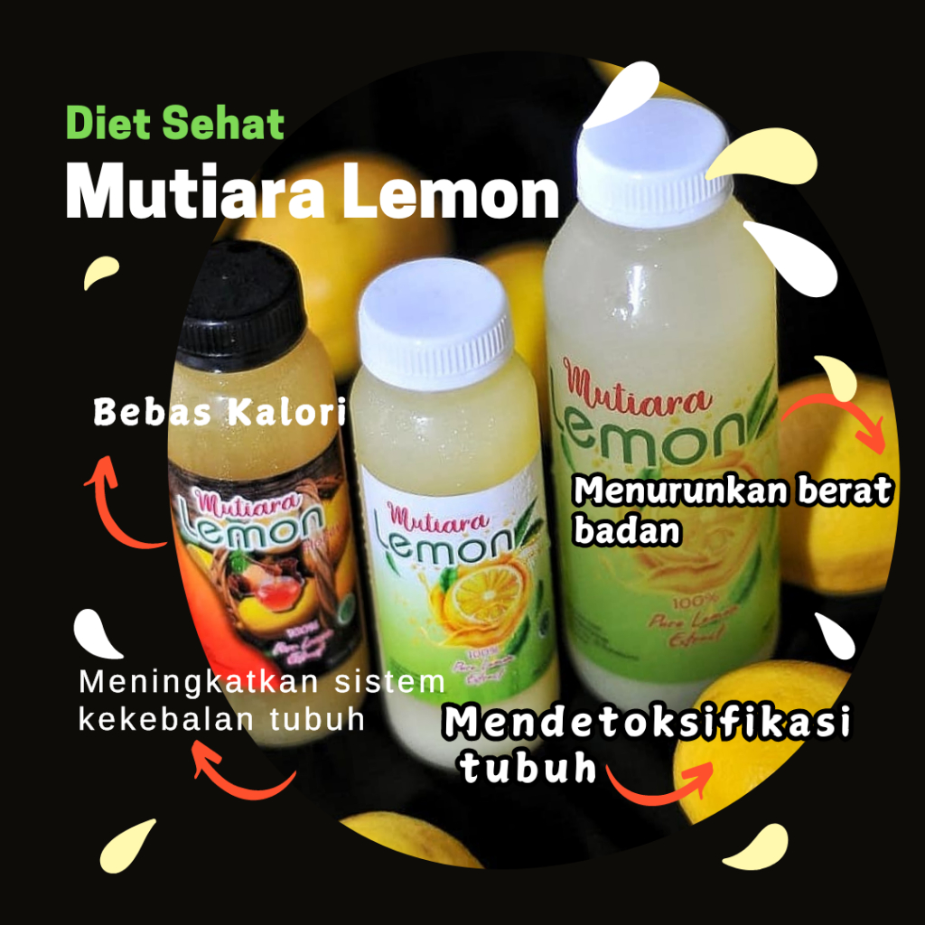 

Mutiara Lemon sari lemon Original minuman sehat Diet Detox 100% Air Lemon Ready 250 ml indonesia