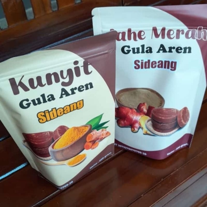 

jahe merah gula aren original - jamu kunyit bubuk plus gula aren