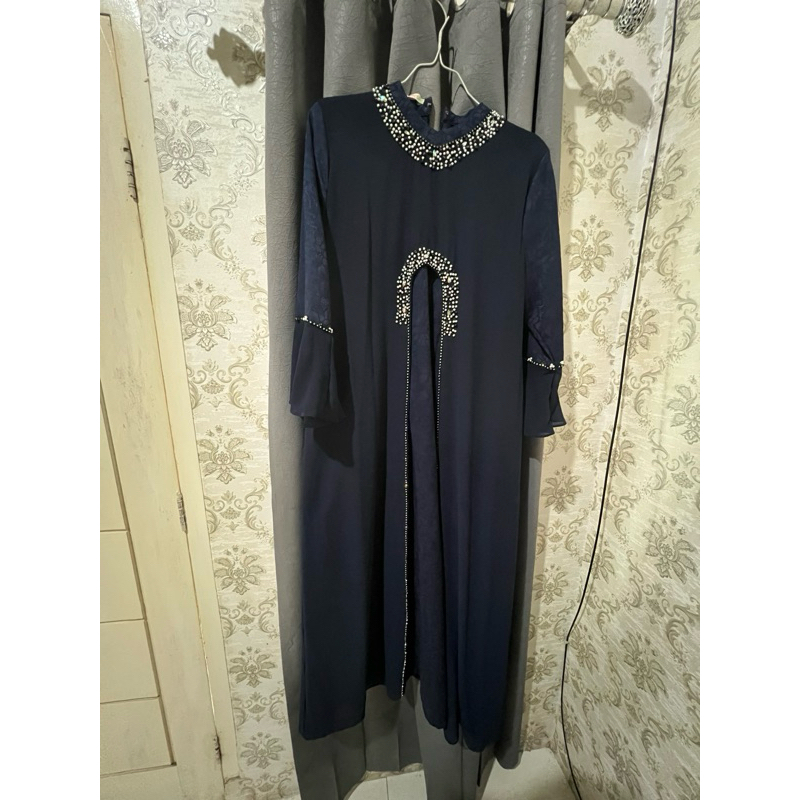 gamis nuo lambra pesta preloved