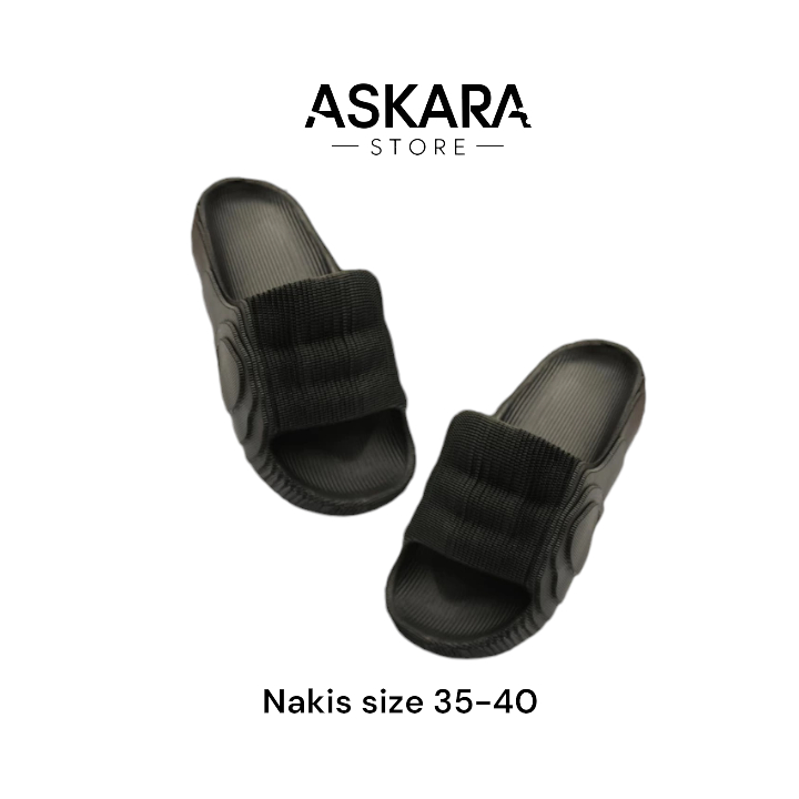 Sandal anak dewasa selop polos size 35-40