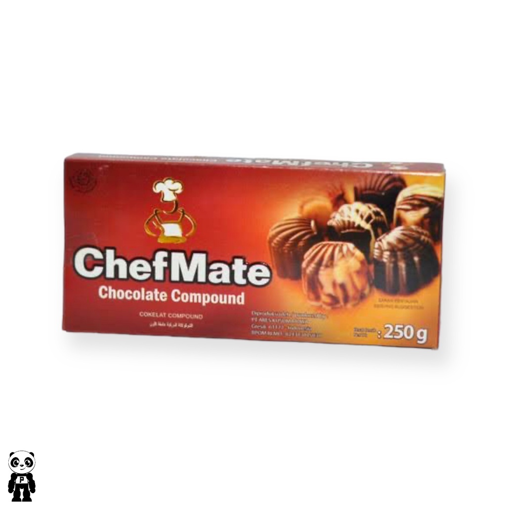 

Chefmate Dark Compound Coklat Batang Balok Coklat Leleh 250gr