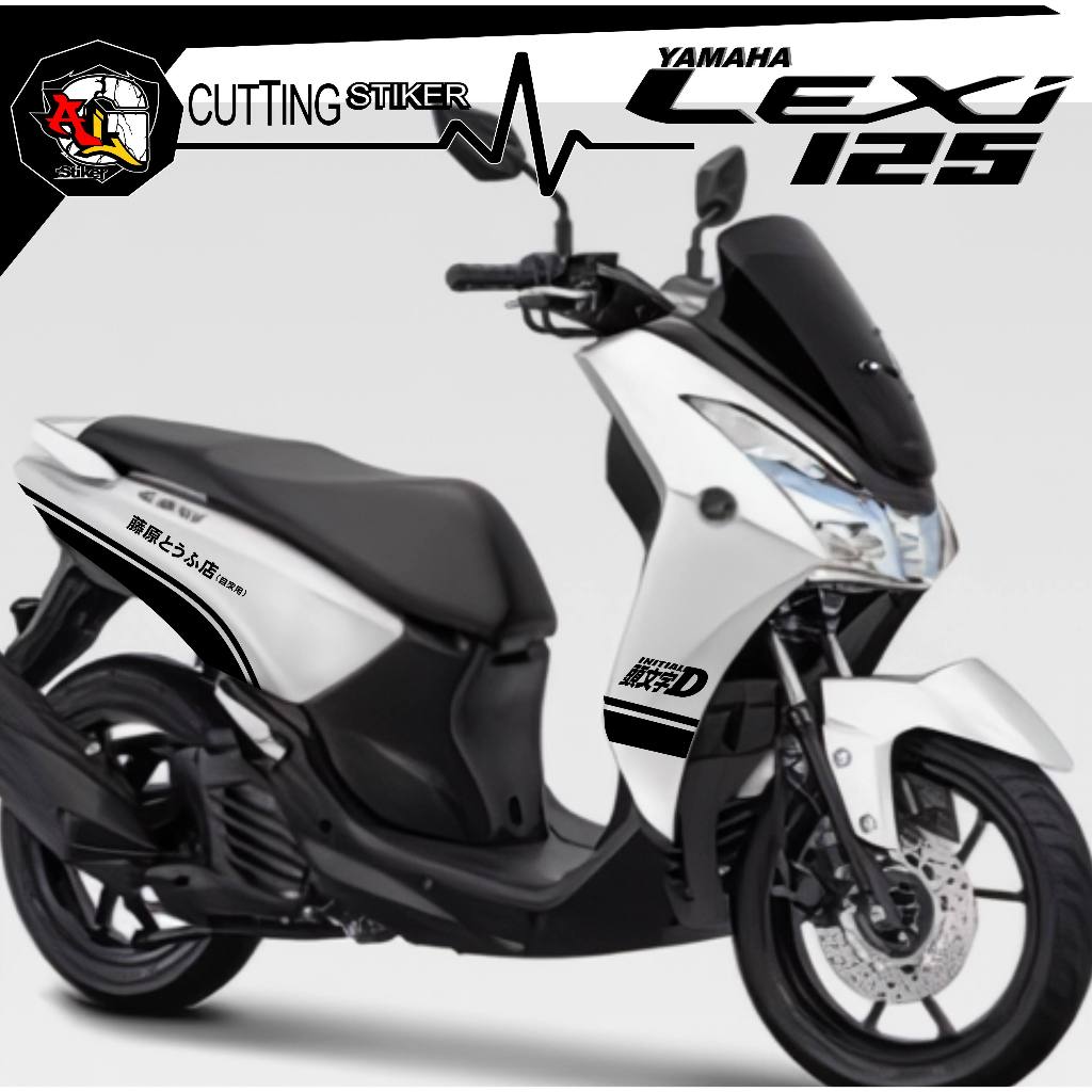 STICKER CUTTING/STRIPING MOTOR LEXI/SL.453/STIIKER MOTOR LEXI/STRIPING LEXI/STIKER INITIAL D/STIKER 