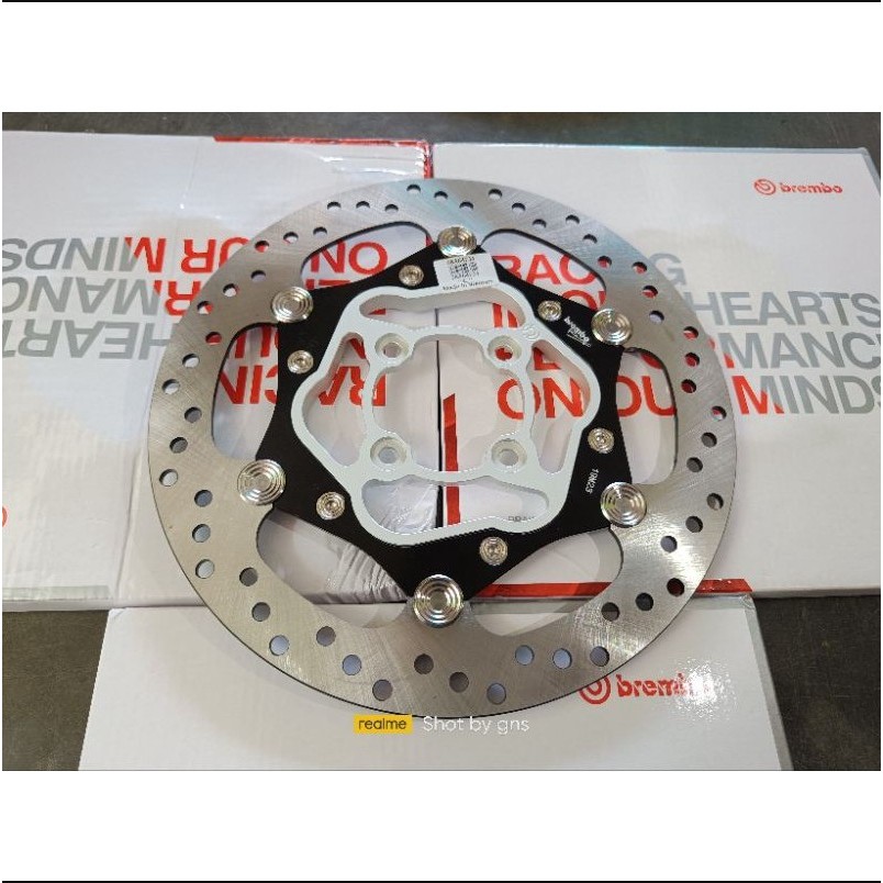 TRYUV Disc Brembo 260mm Vietnam piringan cakram brembo vario beat scoopy mio - Disc Piringan 260mm