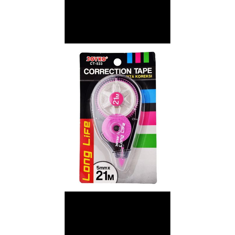 

Correction Tape JOYKO CT-533/ TIP-X Pita Kertas