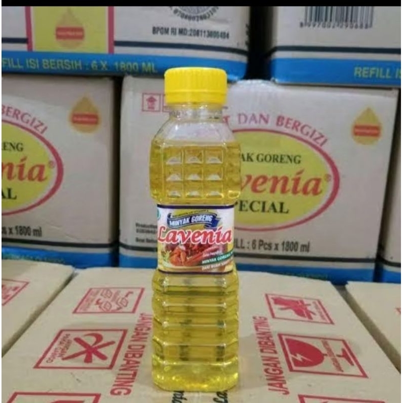 

Lavenia minyak goreng 250mL 1 dus