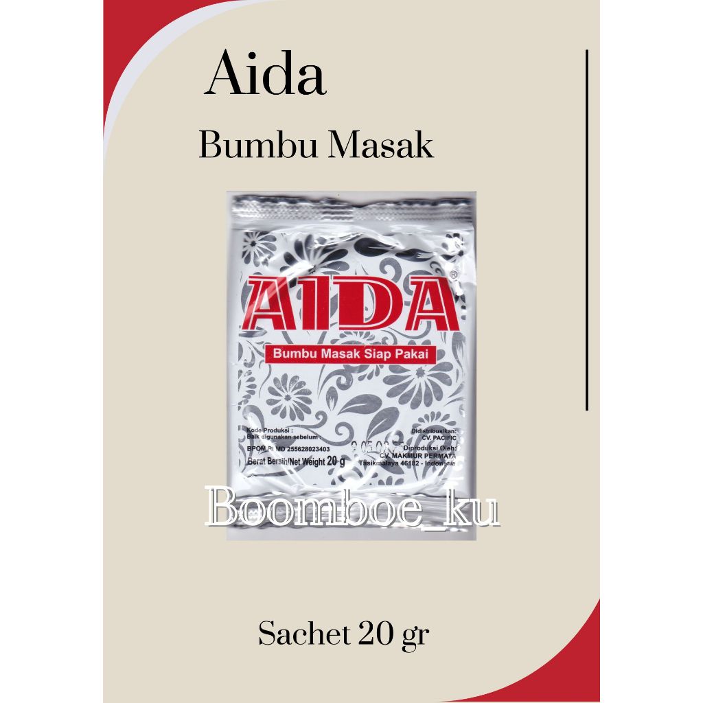 

Aida Bumbu Masak 20Gr