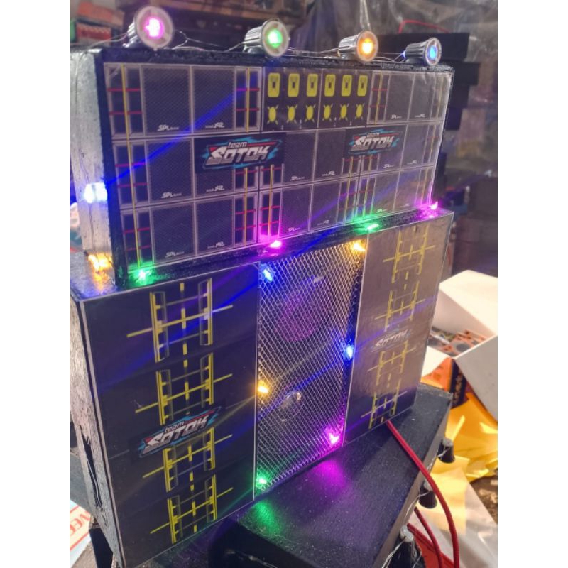 miniatur sound full lighting spek balap harga termurah