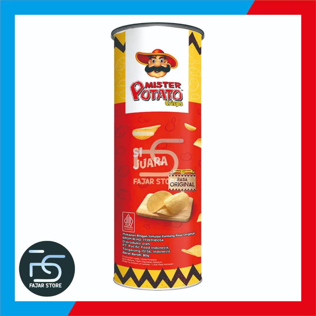 

MR.POTATO CRISPS HONEY CHEESE 85 GR