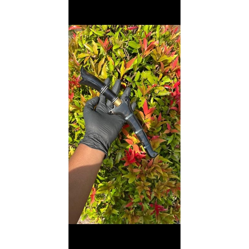 pisau full tanduk kerbau asli