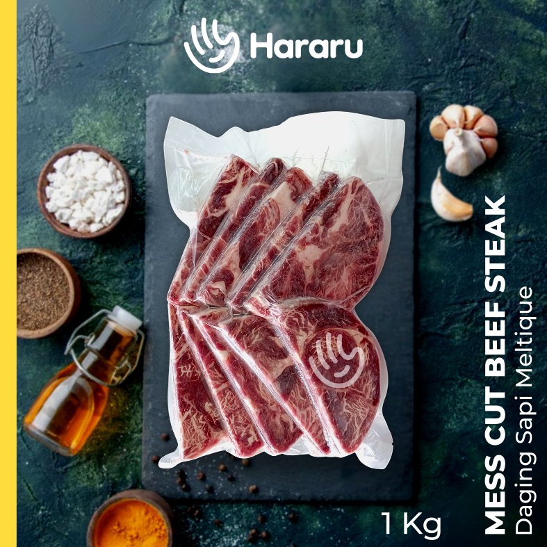 

Wagyu Meltique Mess Cut Beef Steak | Daging Sapi Mix Cut Meltik 1 kg