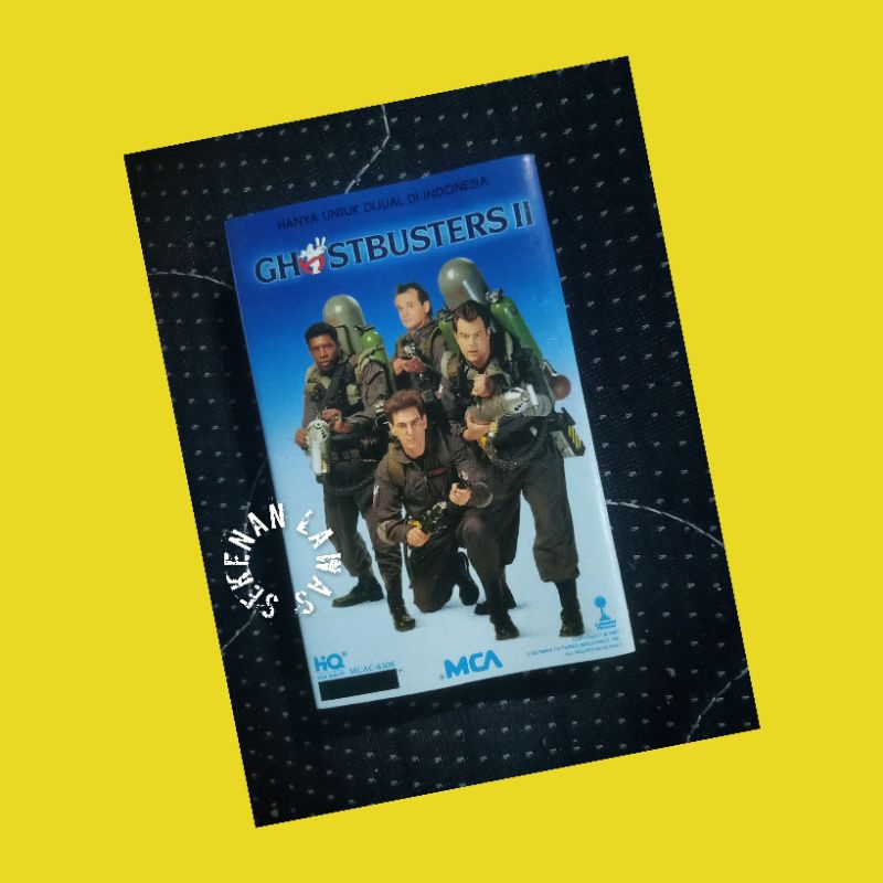 Kaset Ost Ghostbuster II (Mulus) / Bobby Brown, Run DMC, New Edition etc