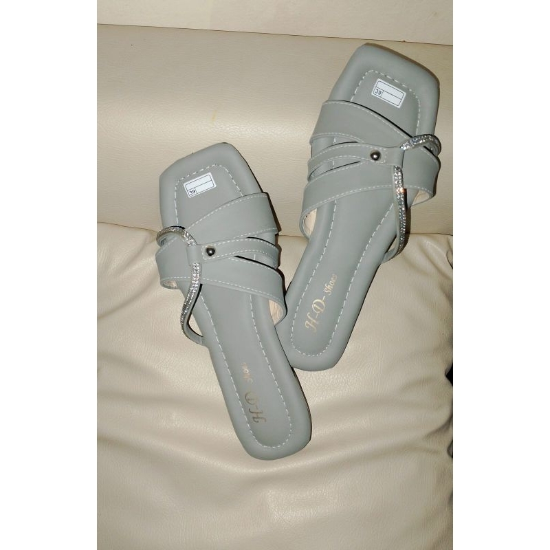 Sendal flat wanita casual | Sendal flat murah