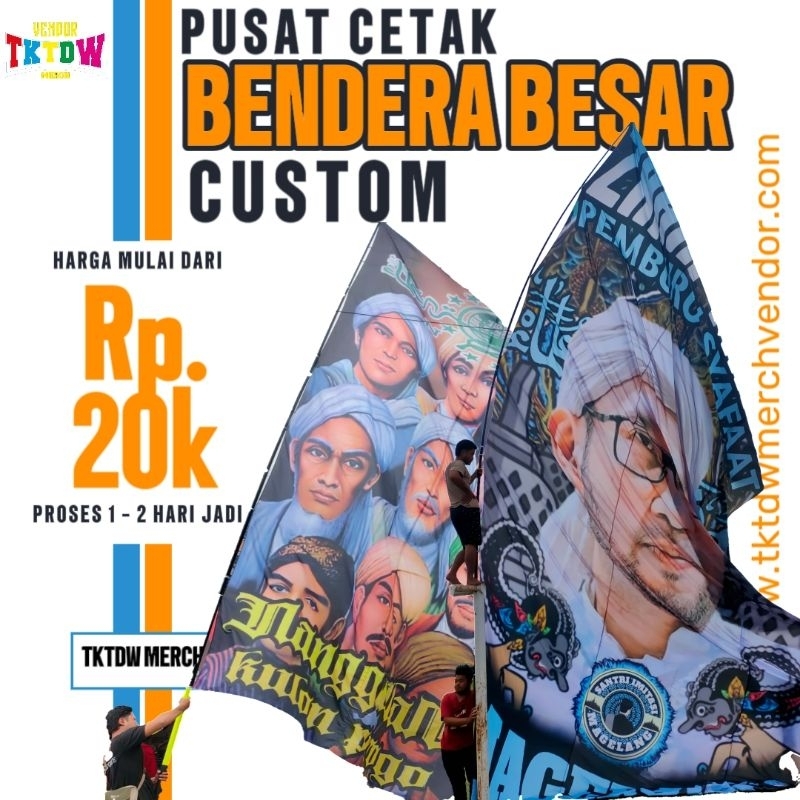 GIANT FLAG BESAR MURAH
