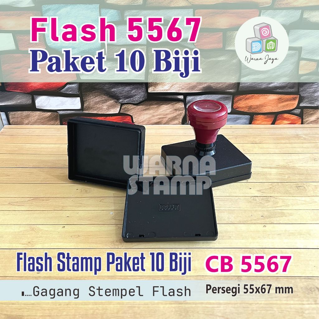

Gagang Stempel Flash 5567 mm / PAKET 10 BIJI / Gagang Stamp Flash Persegi Panjang / Hanya Gagang Saja