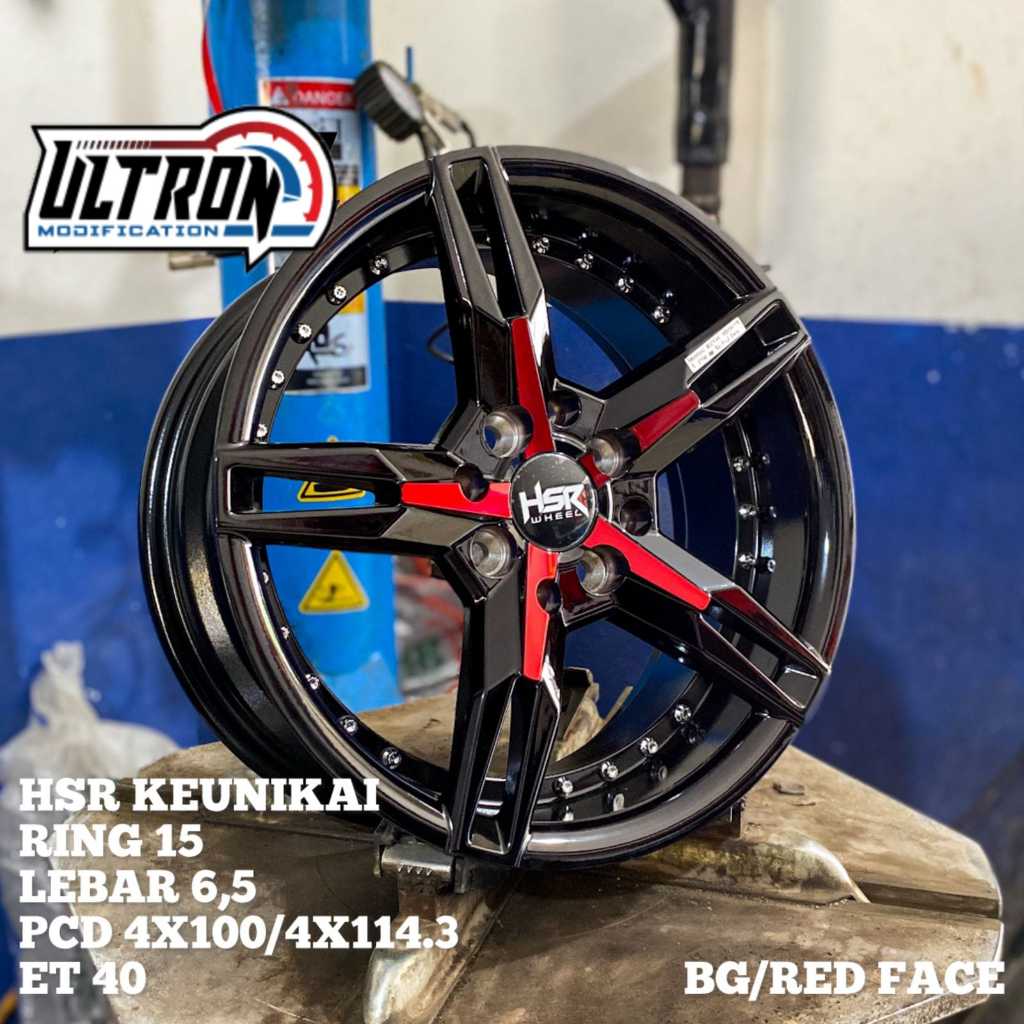Velg Hsr Original Ring 15 Tuk Xenia Avanza Brio Etios Dll Velg HSR KEUNIKAI R15