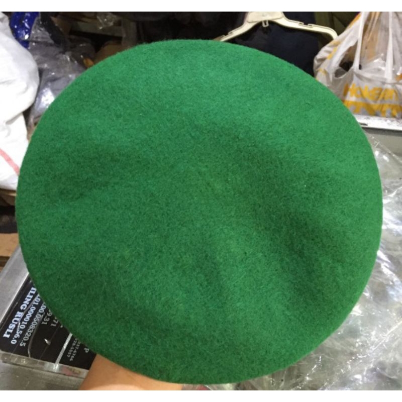 baret camel suad TNI-AD l baret camel suad dan emblem l baret camel cap unta merah