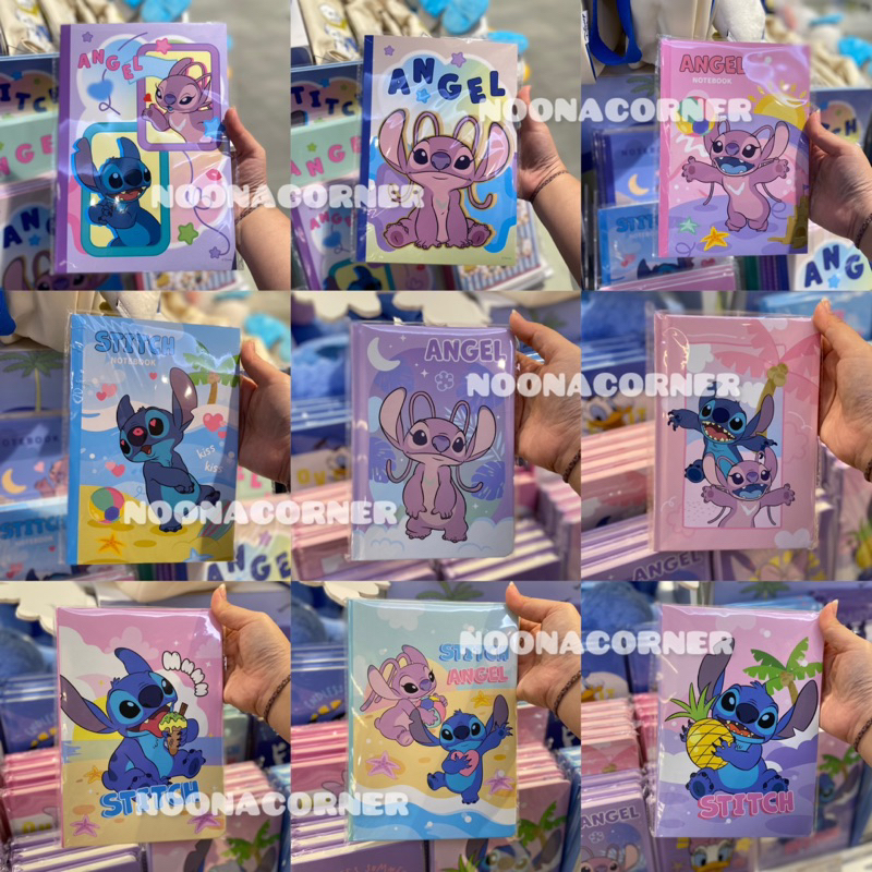 

Ohsome x Disney ‼️ Notebook / Notepad / Buku Tulis A5 & B5 LILO STITCH & ANGEL Collections