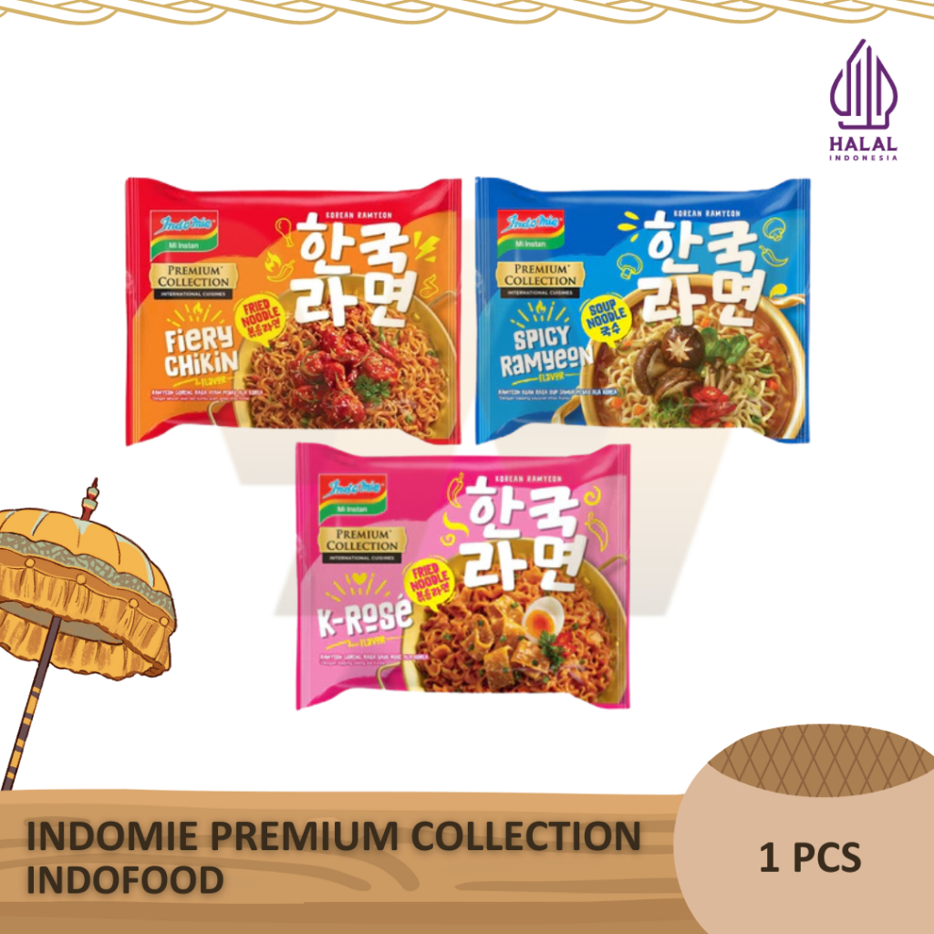 

[NEW] Indomie Premium Collection Korean Spicy Ramyeon / Fiery Chikin / K-Rose