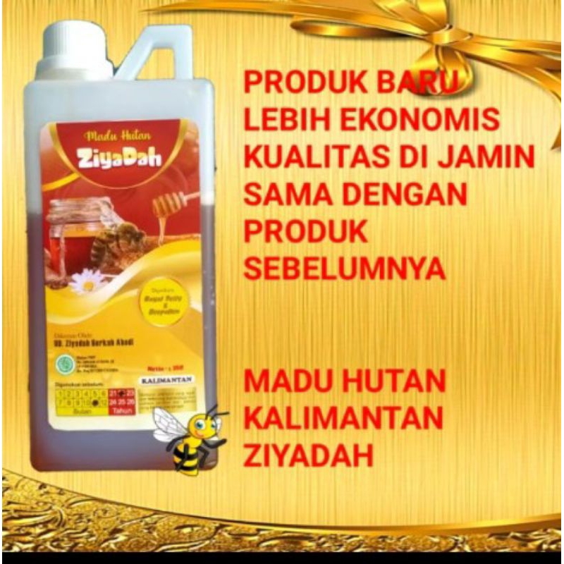 

QH Madu HUTAN 1 Kg KALIMANTAN HUTAN ZIyadah Asli 100