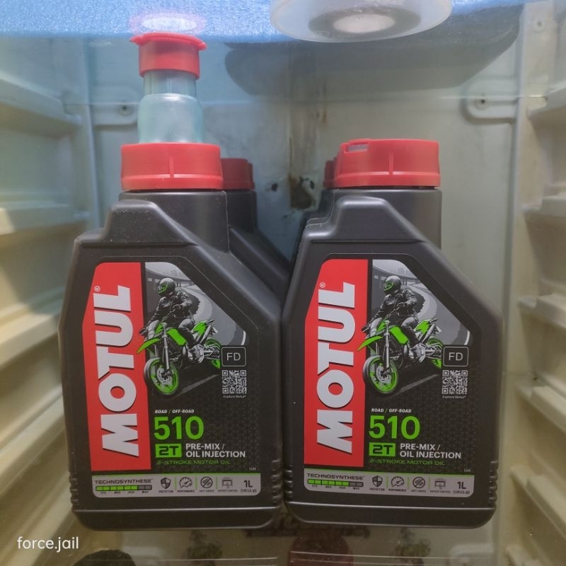 Botol Bekas Oli Samping Botol Olsam Motul 510