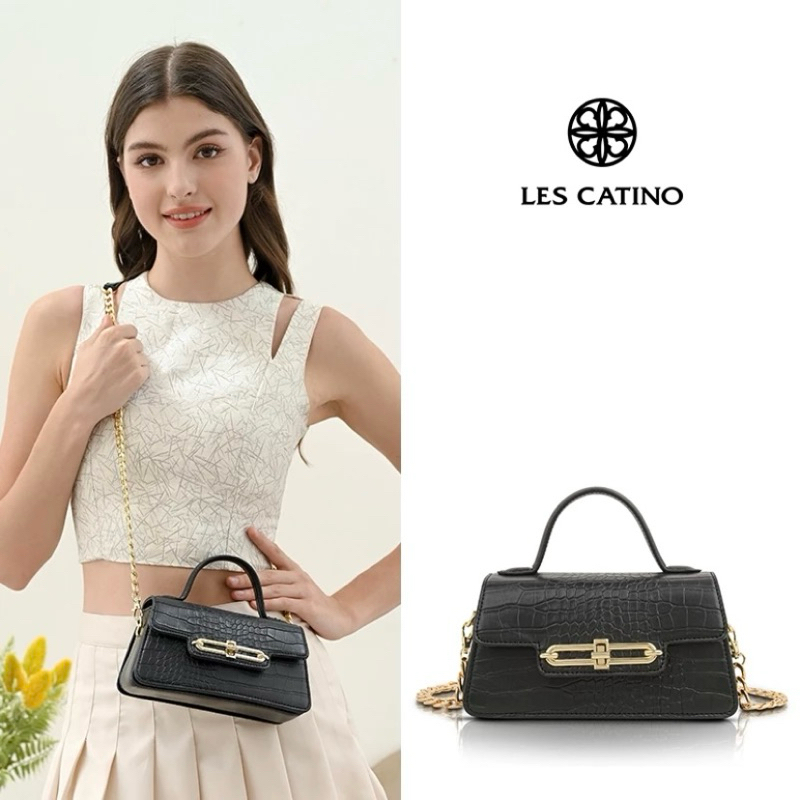 Tas Wanita Les Catino Noveli Flap Th Animal Print