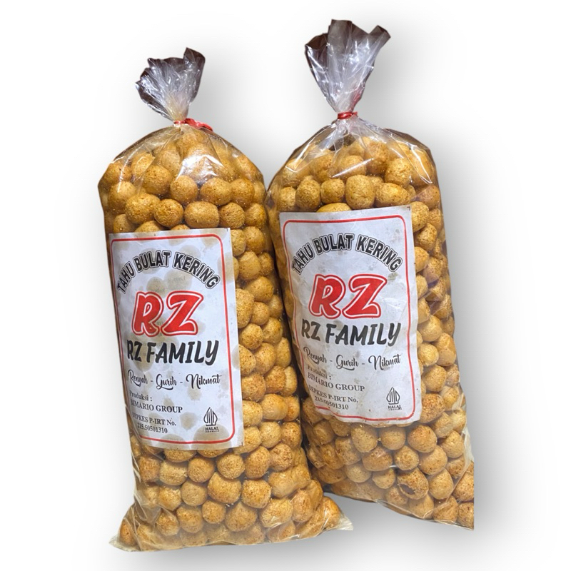 

RB22 Tahu bulat kering mini kriuk renyah 2Ball 1kg