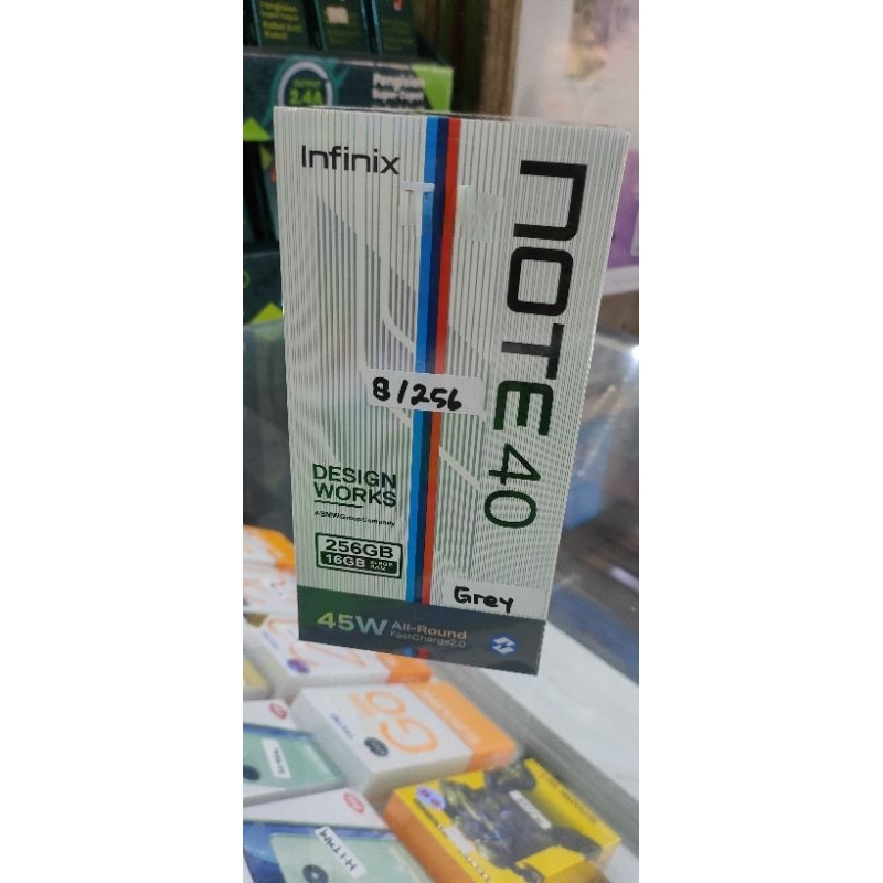 Hp Infinix Note 40 4G BMW M Racing edition, ram 8+8/256