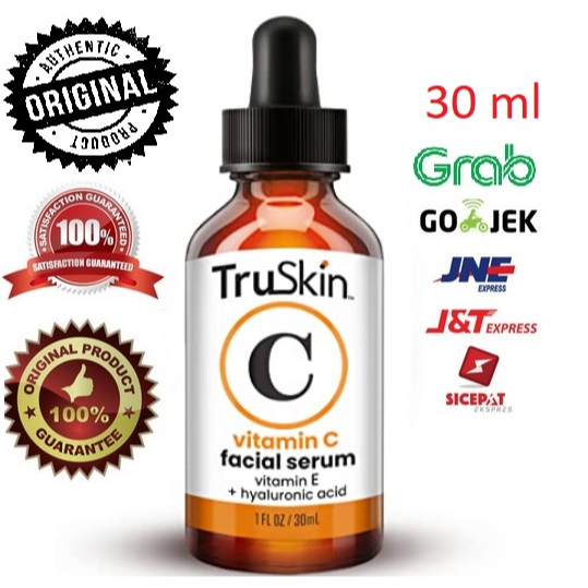 TruSkin Vitamin C Serum Anti Aging Facial Serum with Vitamin C, Hyaluronic Acid, Vitamin E