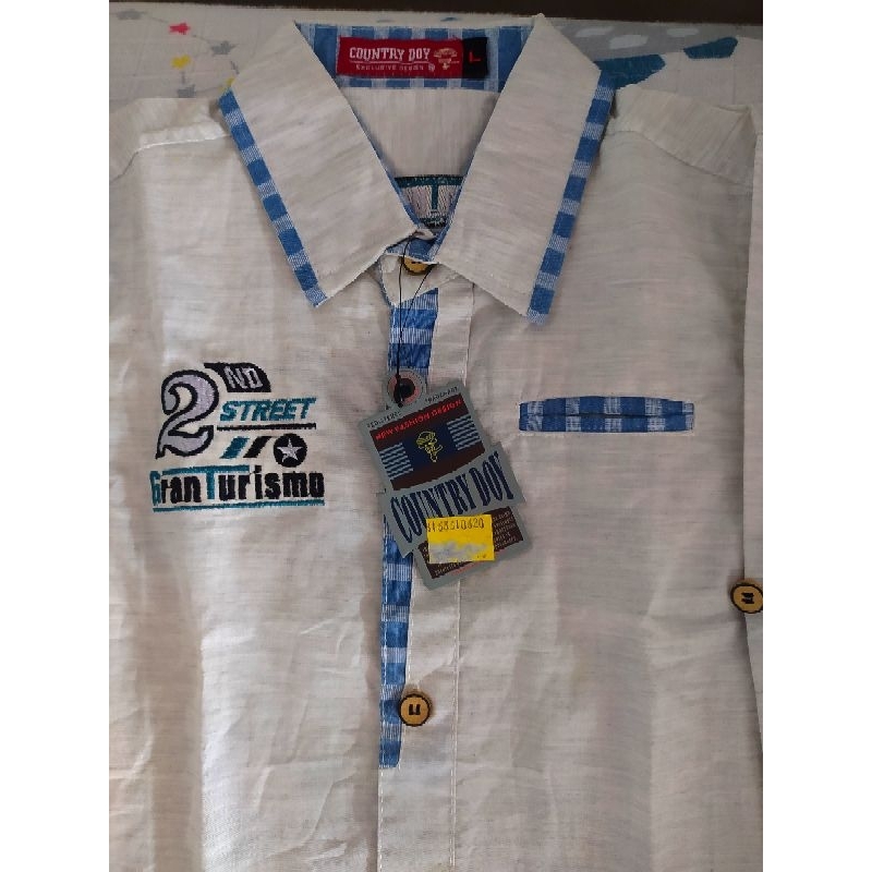 NEW Kemeja Lengan Panjang COUNTRY DOY 2-3,5th