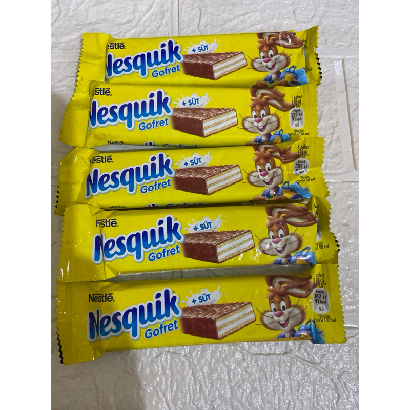 

Nestle nesquik gofret chocolate wafer