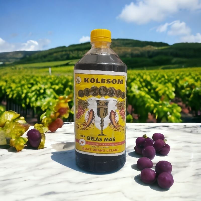 

JAMU KOLESOM cap GELAS MAS UNTUK ORANG LELAKI 1000ml