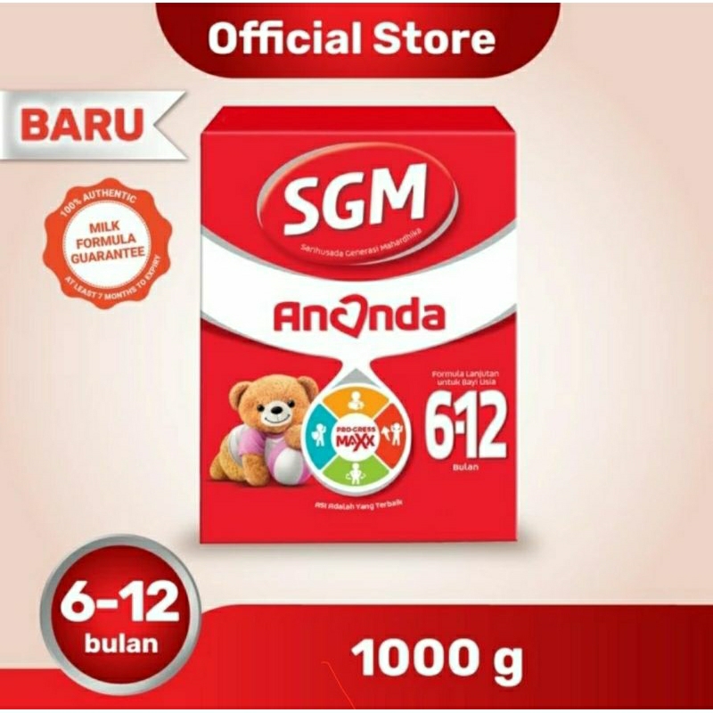 sgm 6 12 bulan progressmaxx 1000gr