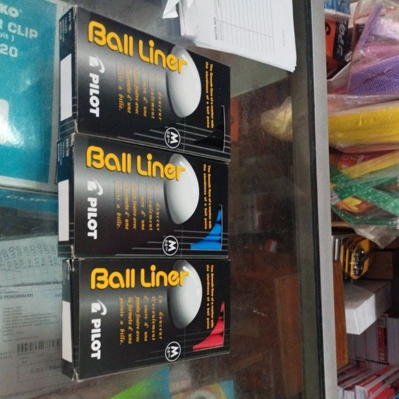 

D3W! PULPEN/BOLPEN PILOT BALL LINER (isi 12 pcs}