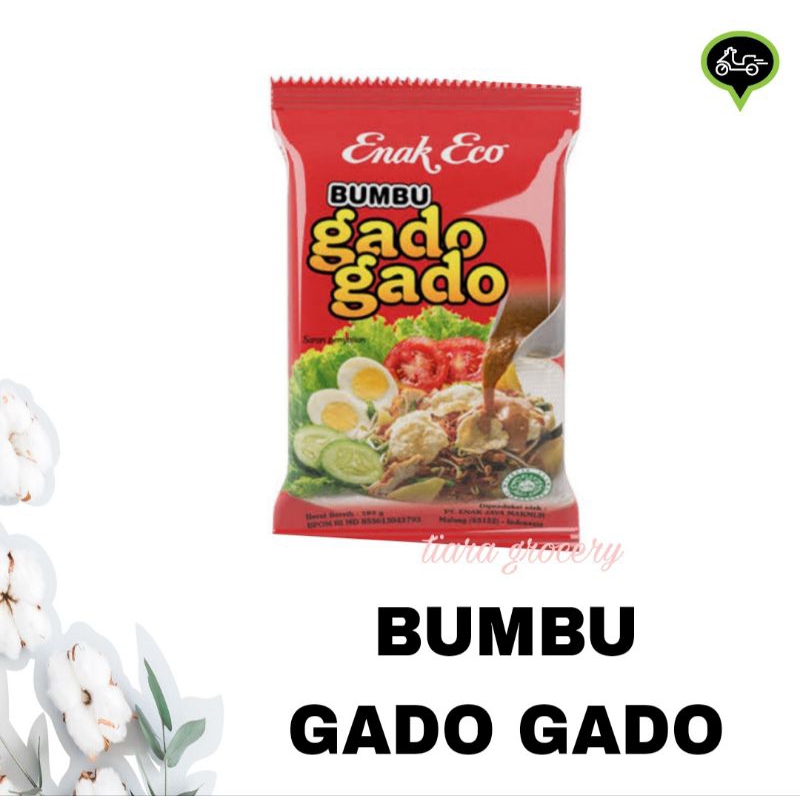 

Bumbu sate dan gado gado Enak Eco