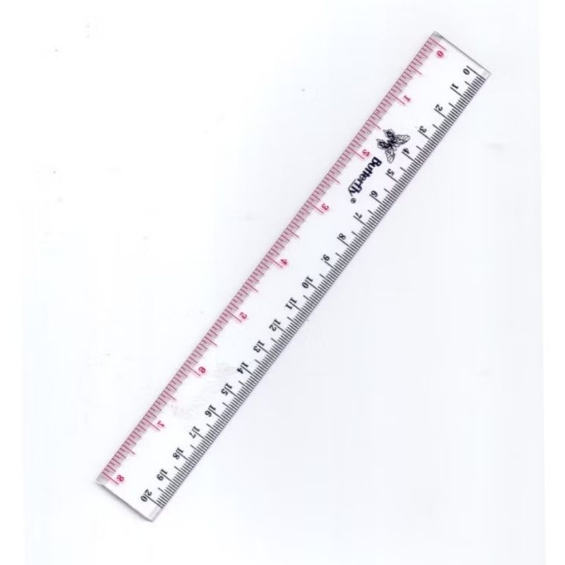 

Penggaris Butterfly 20 cm