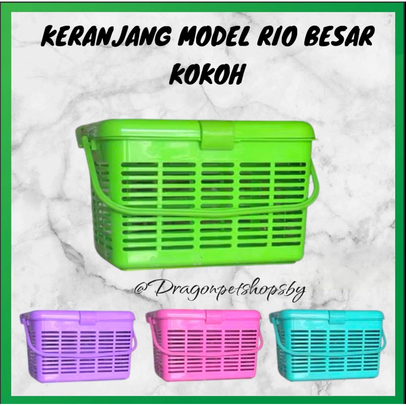 Livvicstore Keranjang Model Rio Besar - Keranjang Rio Besar - Keranjang Kucing Anjing