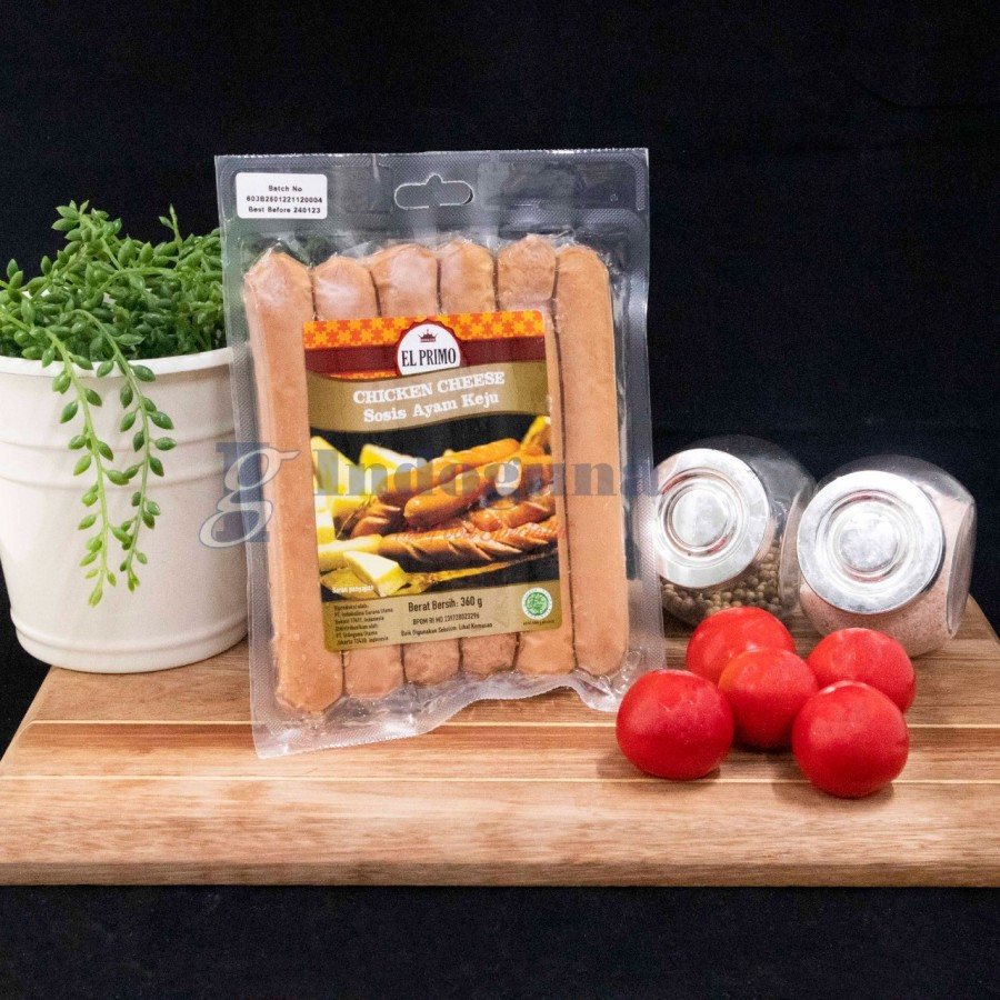 

Sosis Ayam Keju El Primo / Chicken Cheese Sausage 360 gram