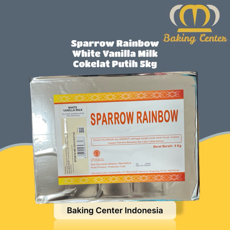 

Sparrow Rainbow White Vanilla Milk Repack - Cokelat Putih Sparrow Repack