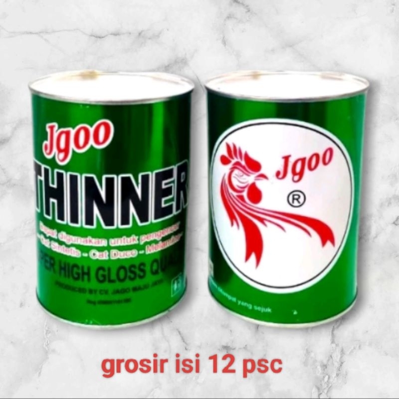 thinner ND SUPER cap JGOO kemasan kaleng grosir (12 pcs)
