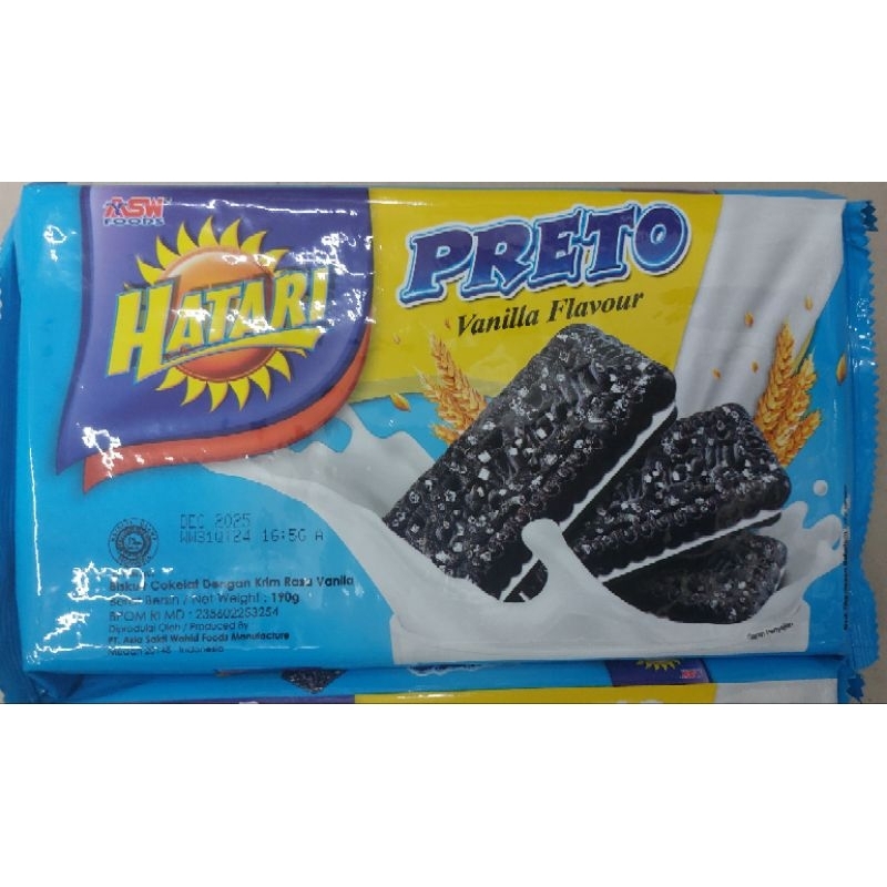 

KZ - hatari preto biskuit coklat dengan krim vanila 190g