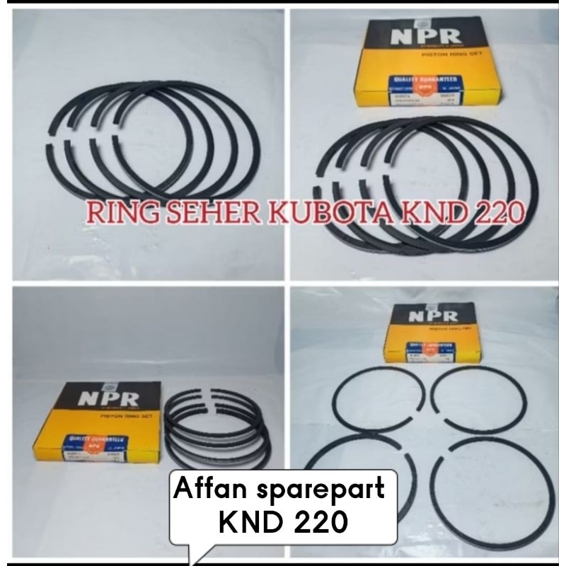 RING PISTON KND 220 RING SEHER KUBOTA KND 220